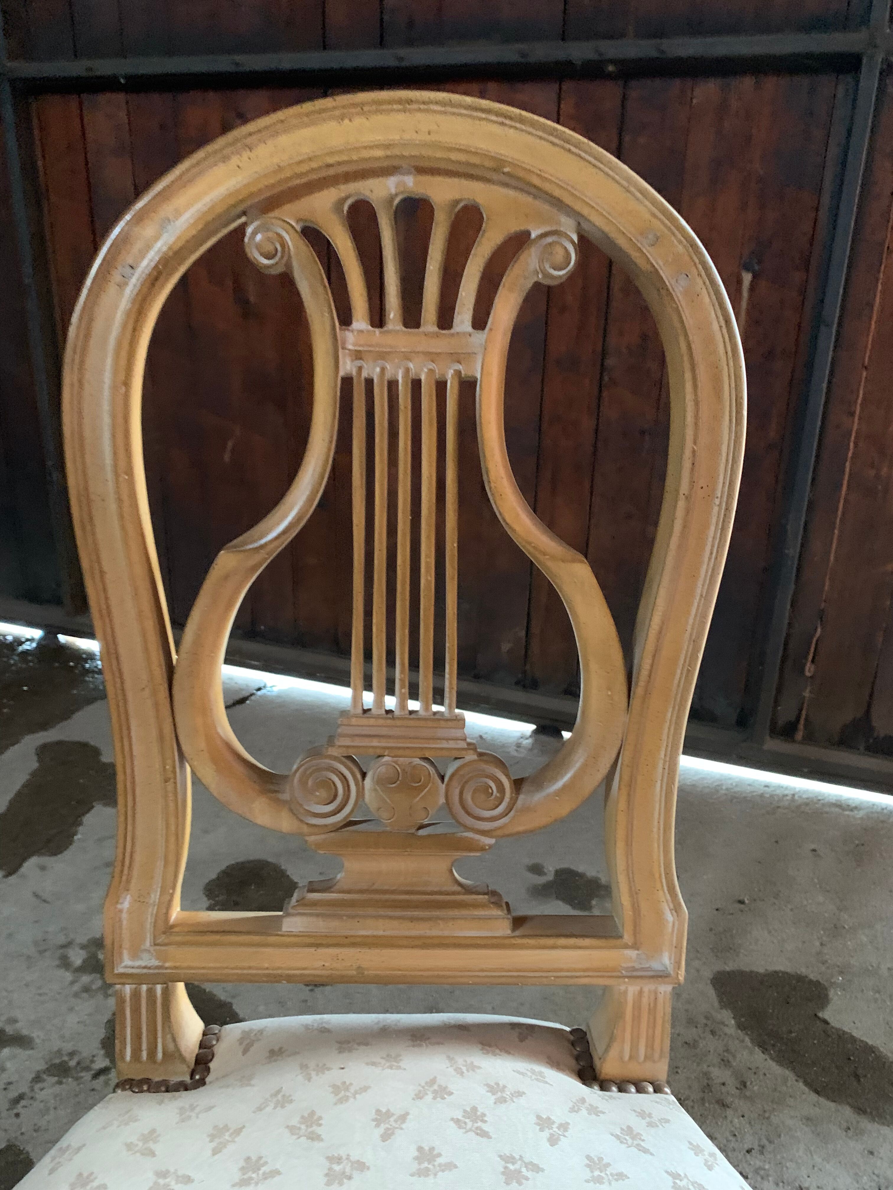 Pair of Louis XVI chairs
