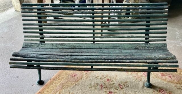 Banc de jardin