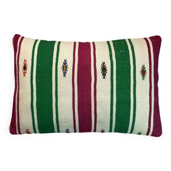 Housse de coussin Kilim turc vintage, 40 x 60 cm