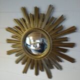 Sun mirror from the 50s/60s. Witch's Eye. 60 cm.