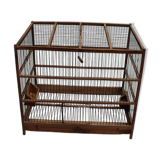 Old wooden bird cage