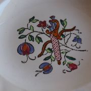 Set of 6 Longwy plates model Rouen