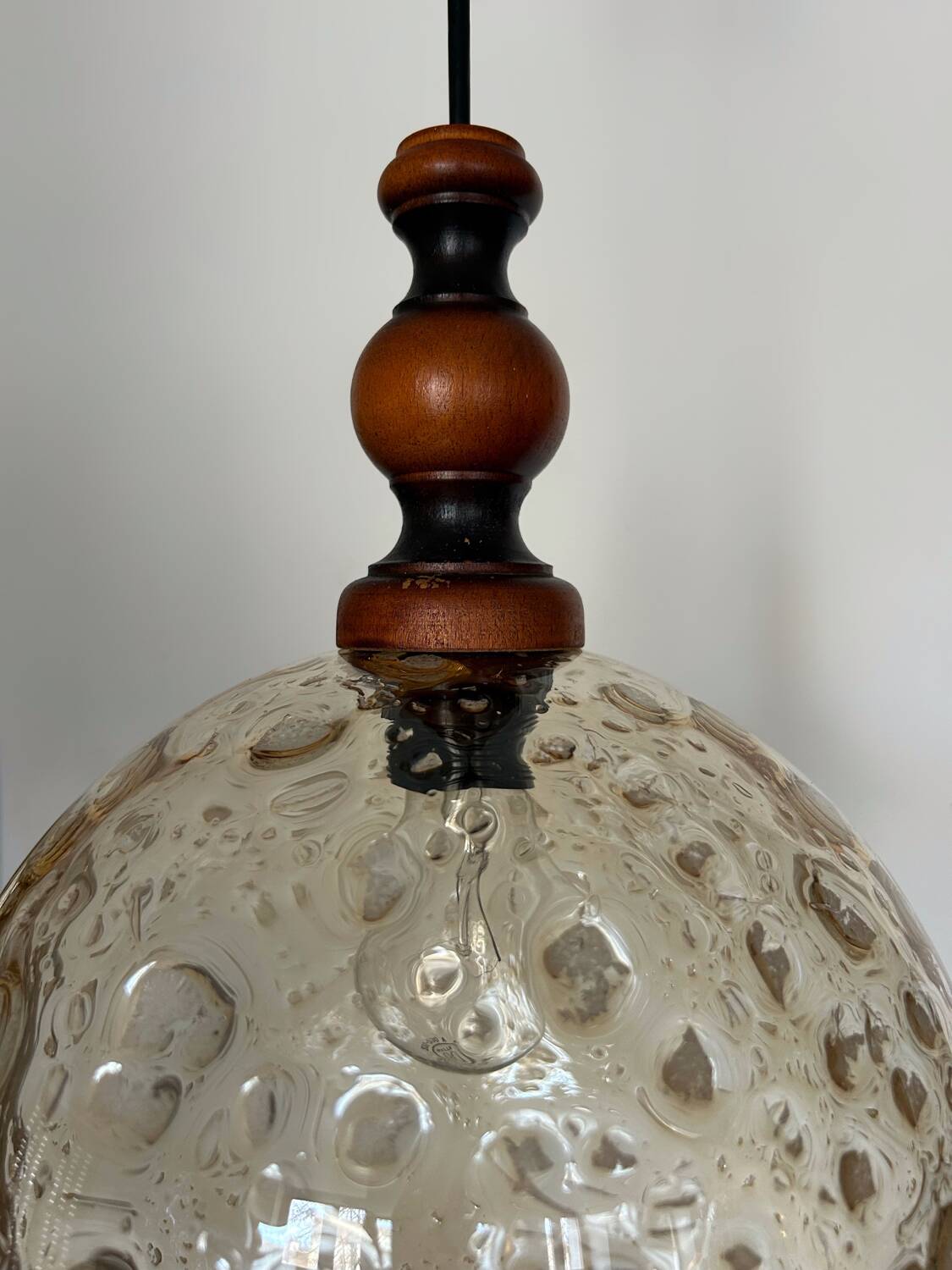 Blown Murano glass chandelier from the 70s