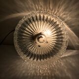 Round chiselled glass ceiling