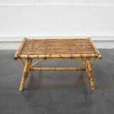 Rattan coffee table