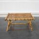 Table basse en rotin