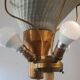 Lampadaire Lampe de table signé maison Malabert 1930 Art Déco DLG bagues Quinet