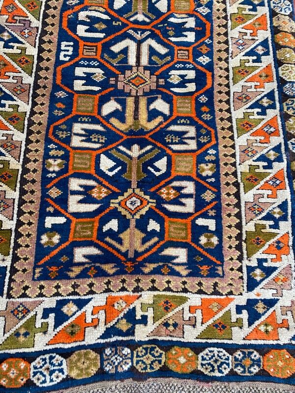 Kazak old Caucasian carpet 98x135 cm