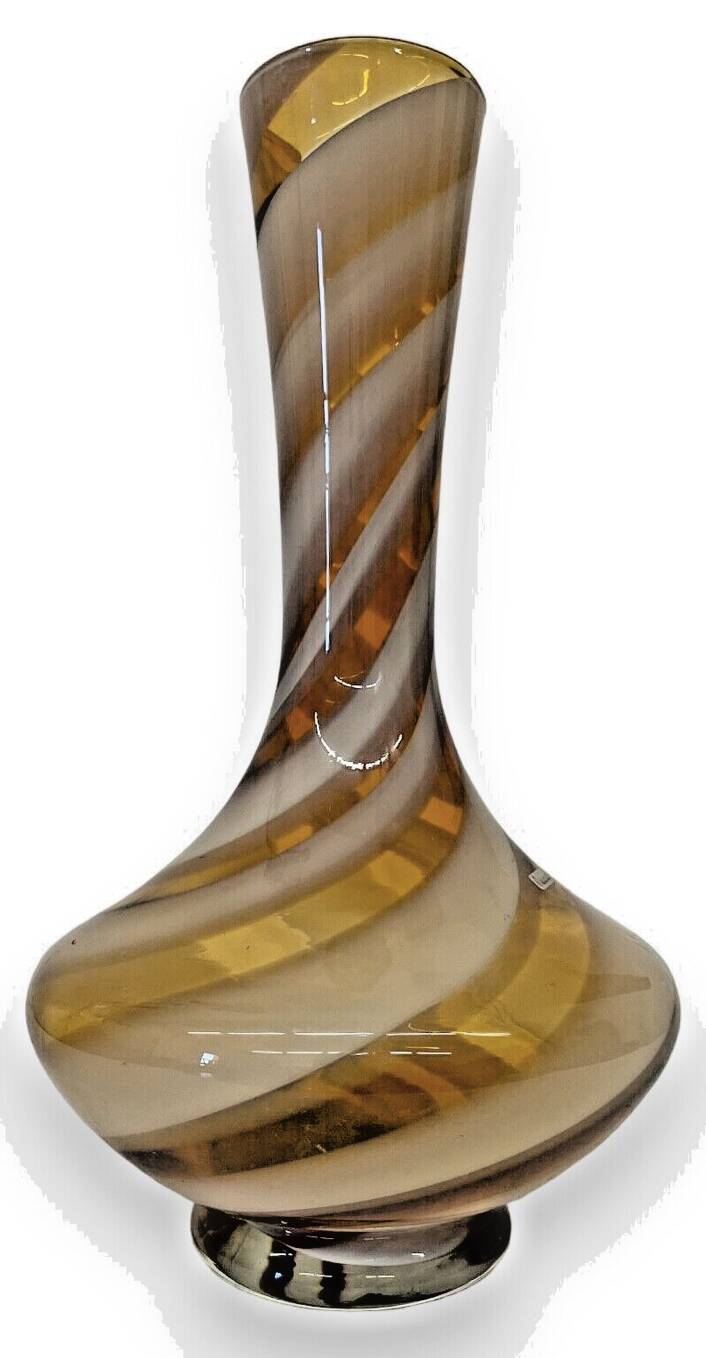 Murano glass soliflore vase Italy