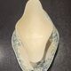 Porcelain sauceboat from Gien, Floréal blue model.