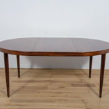 Mid-century extendable rosewood dining table by Kai Kristiansen for Feldballes Furniture Factory, 1960s