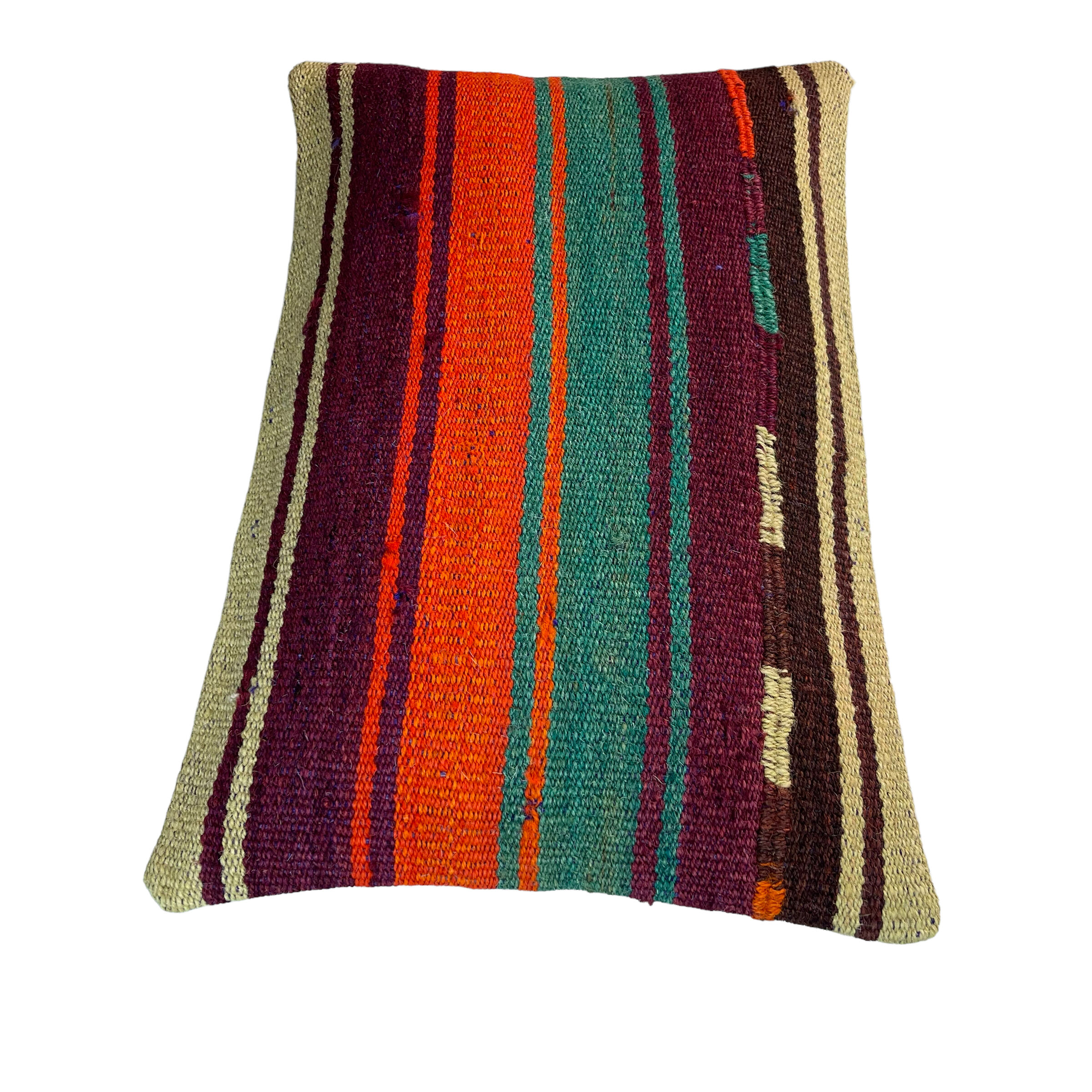 Vintage turkish handmade cushion cover , 30 x 50 cm