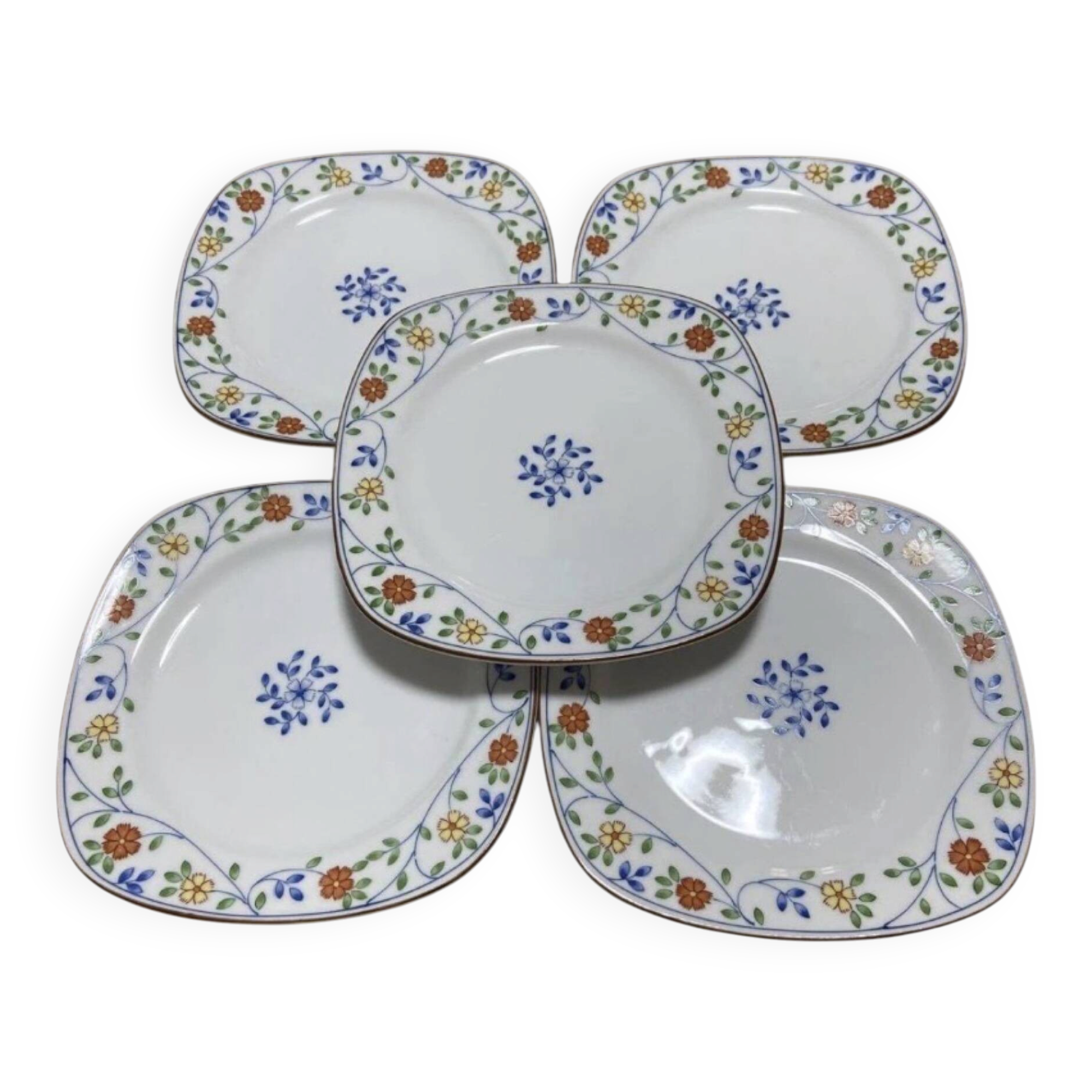 Tachikichi flower plates, Japan