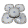 Tachikichi flower plates, Japan