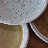 5 Pierre Digan stoneware plates