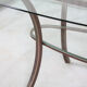 Table ovale de Pierre Vandel, années 1970