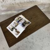 Vintage coffee table with turned wood legs