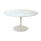 Table 137 cm Tulip Vintage by Eero Saarinen for Knoll Calacatta marble