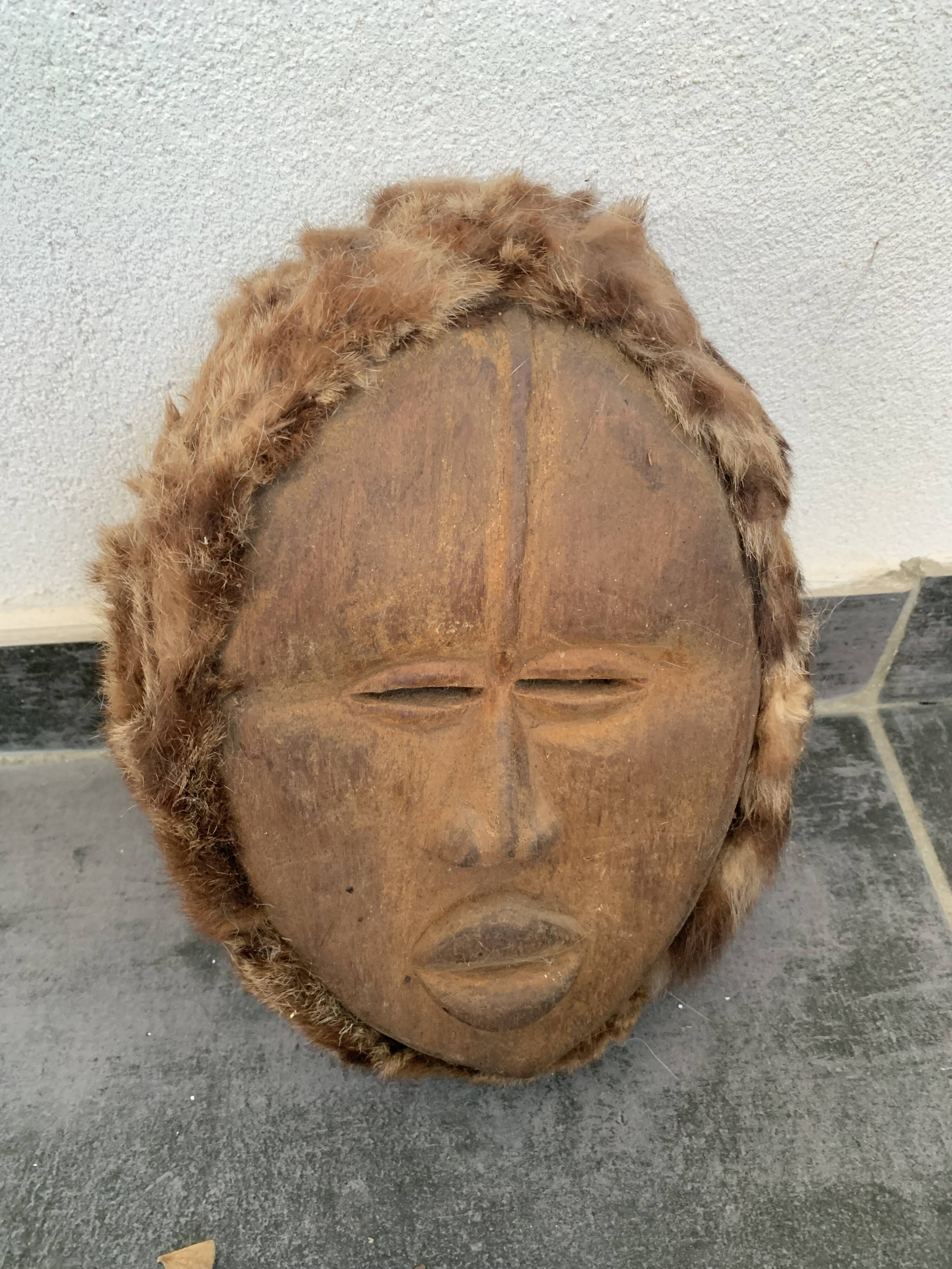 Ancient African mask