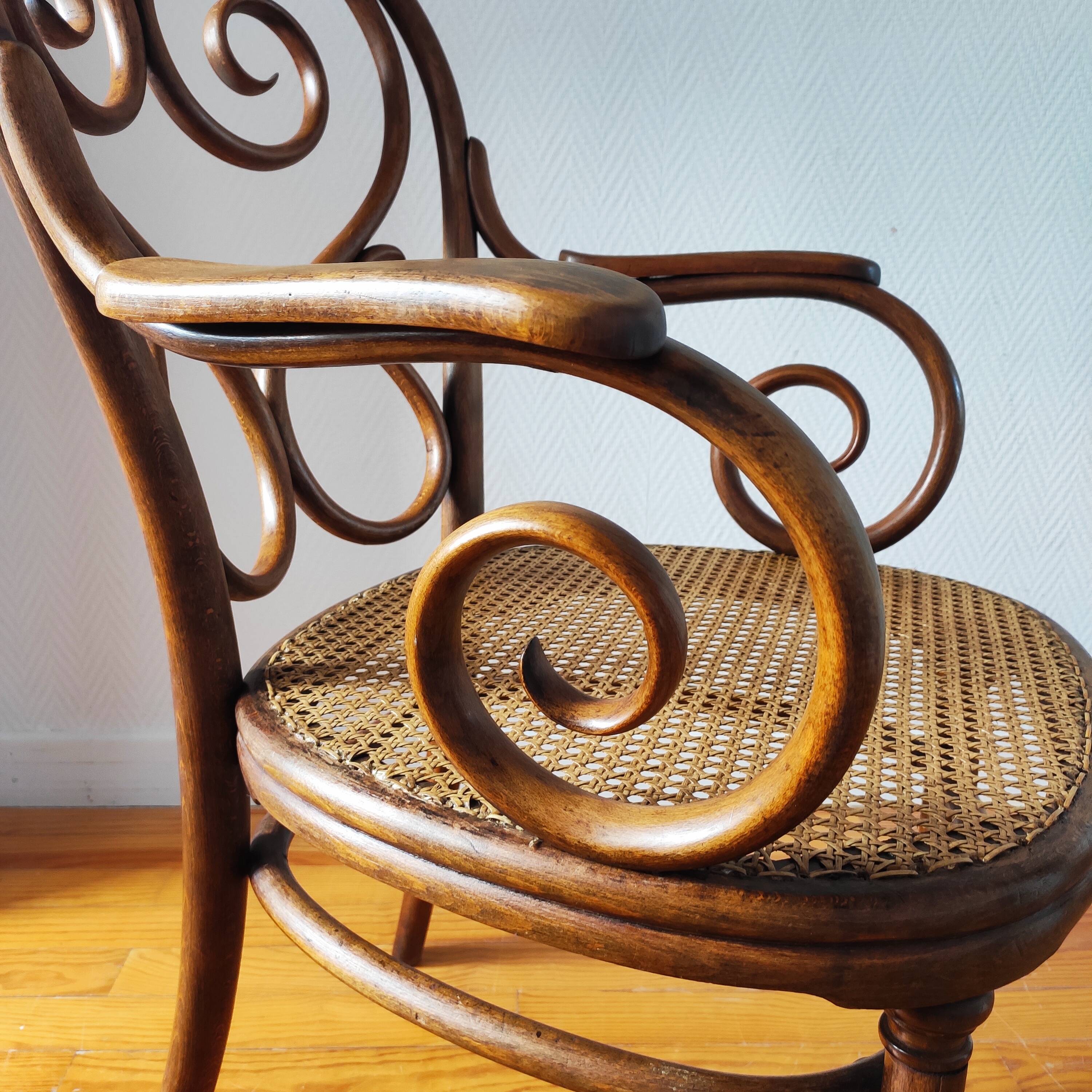 Thonet armchair, late 19th century