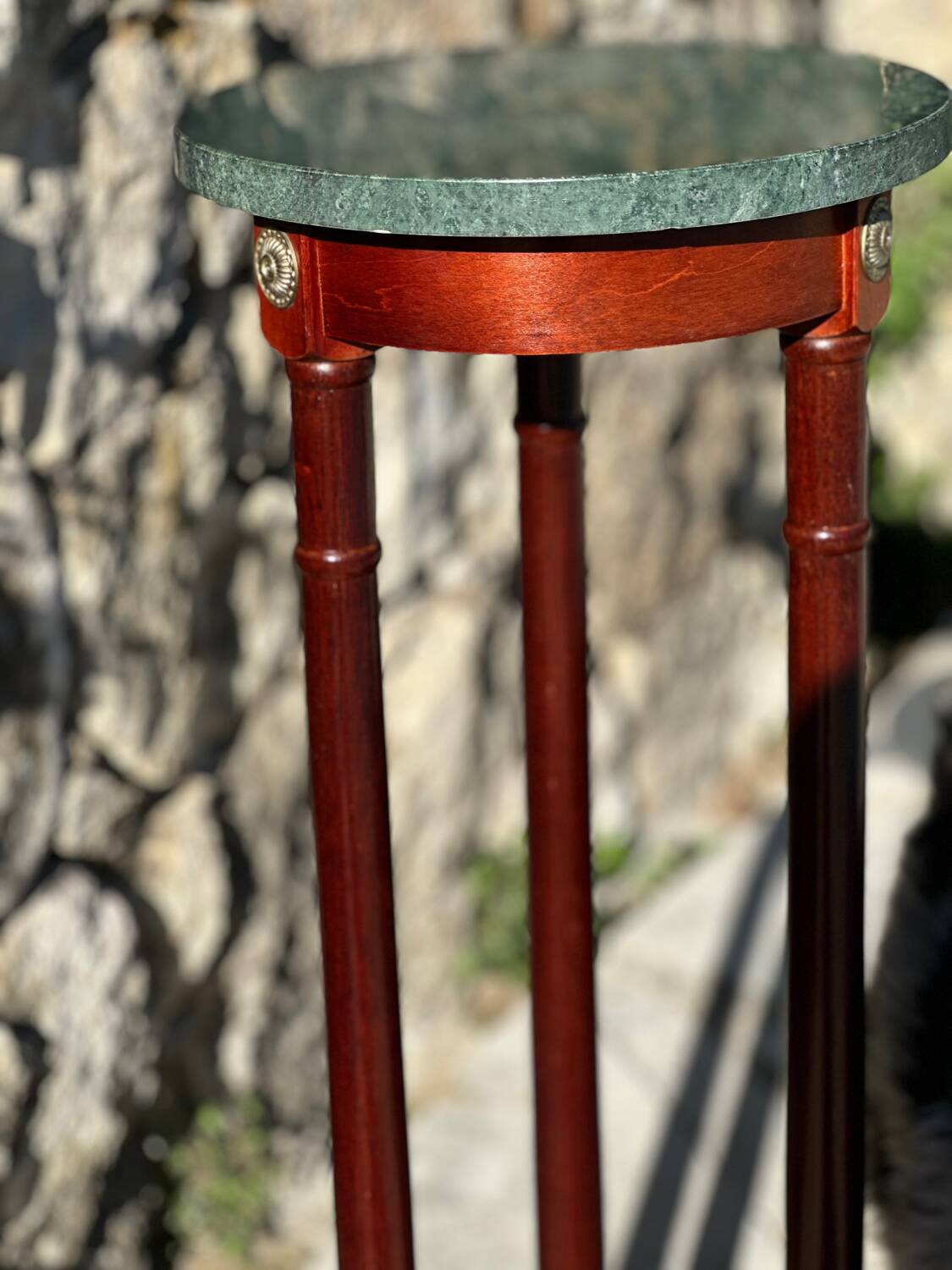 Empire Style Mahogany Stool