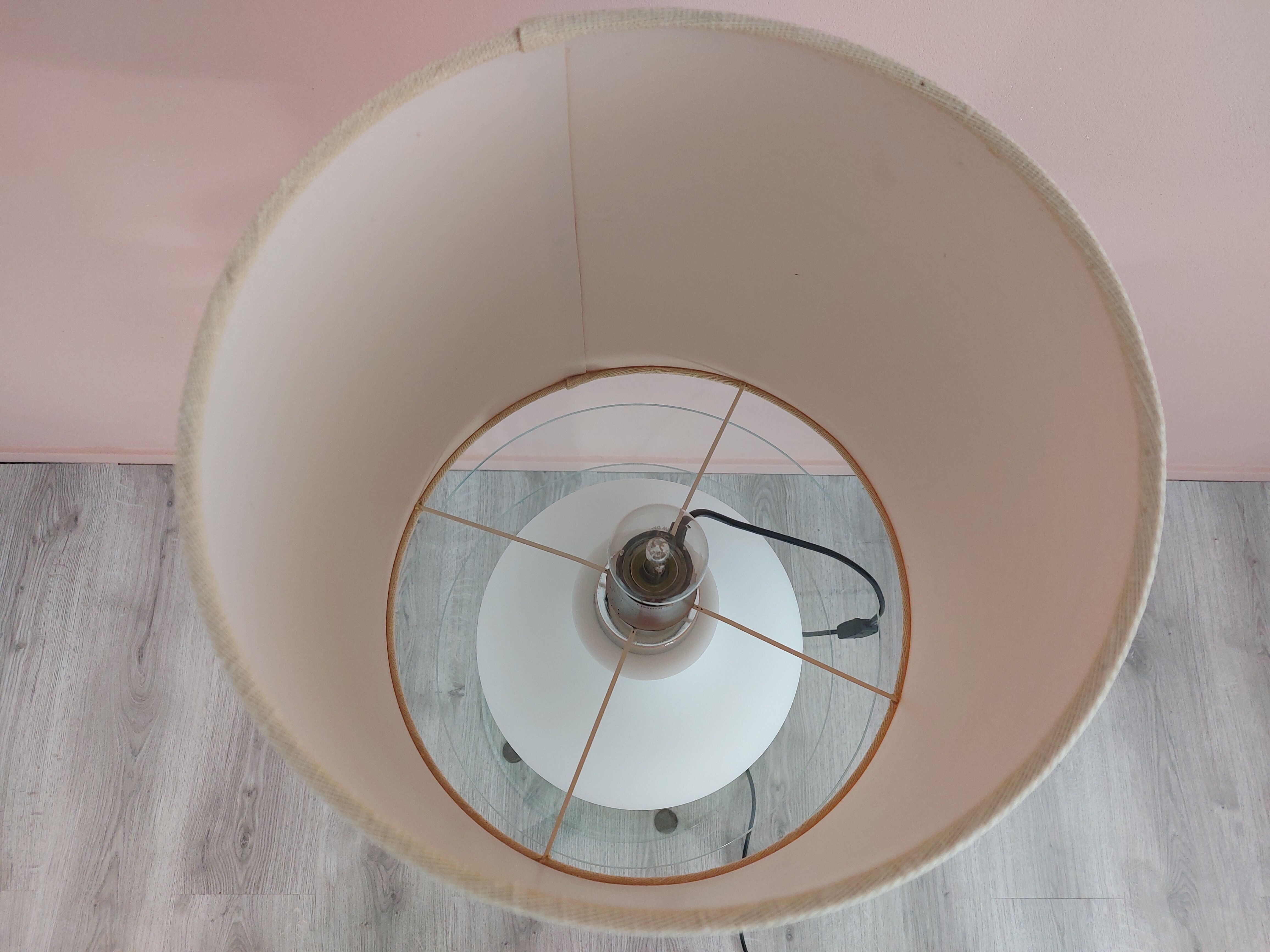 Lampe de chevet par Glashutte Limburg, années 1960.