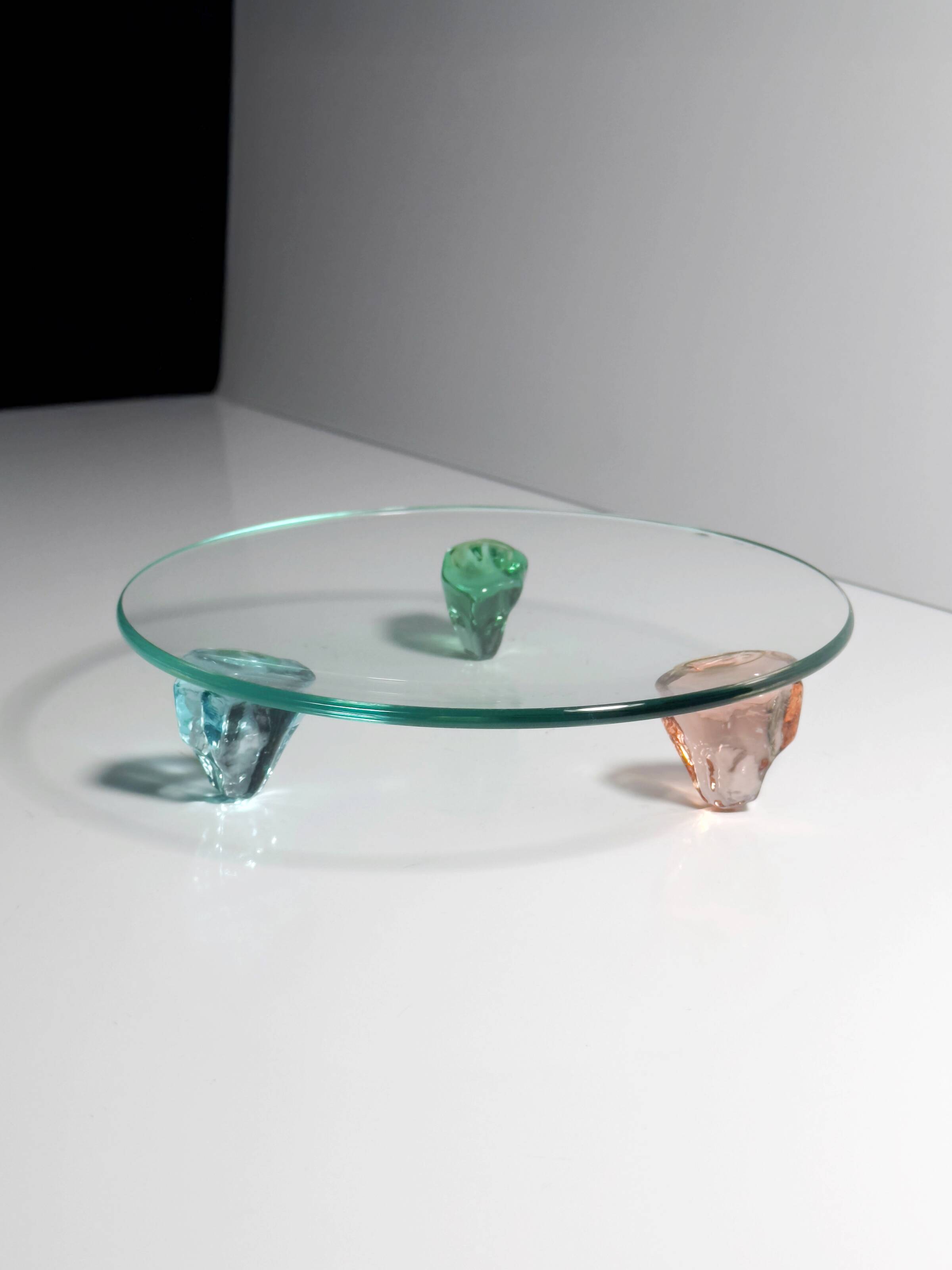 Postmodern Murano Serving Plate - 1990s