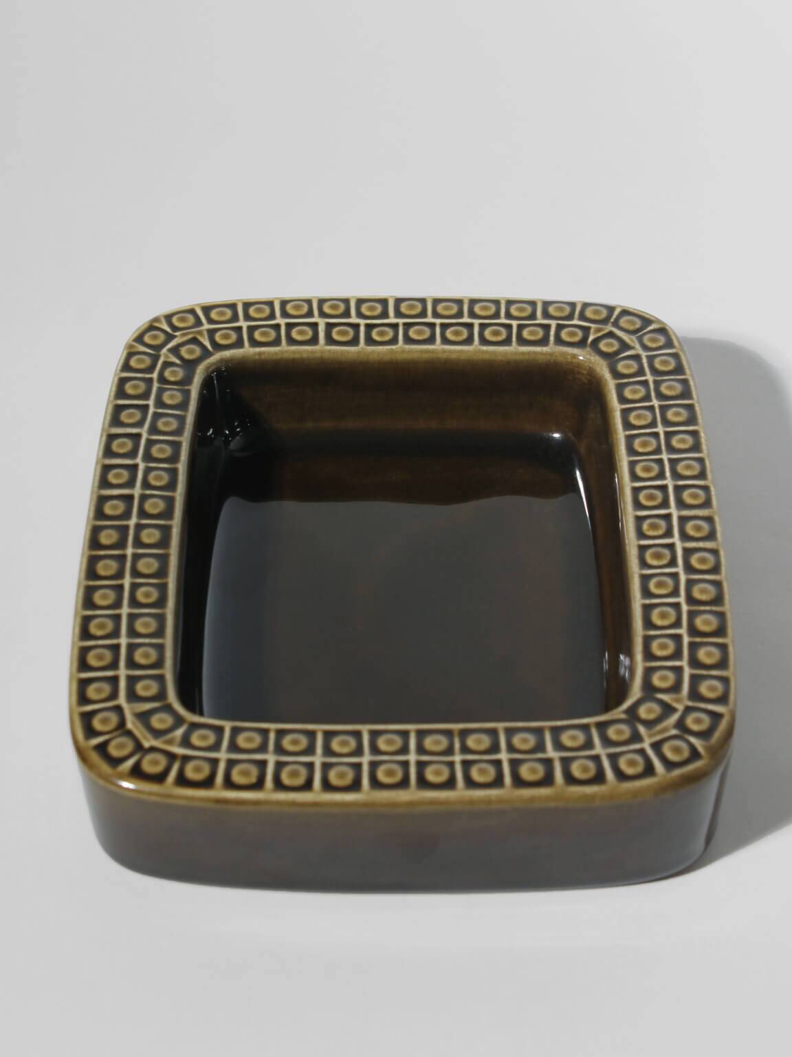 Gunnar Nylund Ceramic Glazed "Kub" Bowl, For Rörstrand, 1960s, Sweden