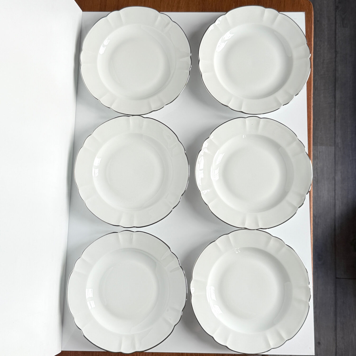 6 Haviland deep plates