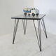 Table d'appoint moderniste en formica de Negema, années 1950