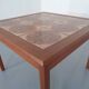Danish Ceramic and Teak Coffee Table, 1960s