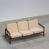 Erik Wørts for Ikea Canape Kolding teak wood 1960