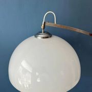 Lampadaire arc vintage de l'ère spatiale dans le style de Guzzini