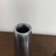 Duo of silver aluminum candle holders, Ikea 1980