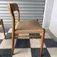 Set of 4 Møller 75 chairs in oak