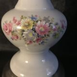 Hand-painted porcelain lamp