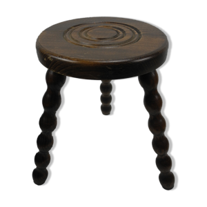 Ancien tabouret bois