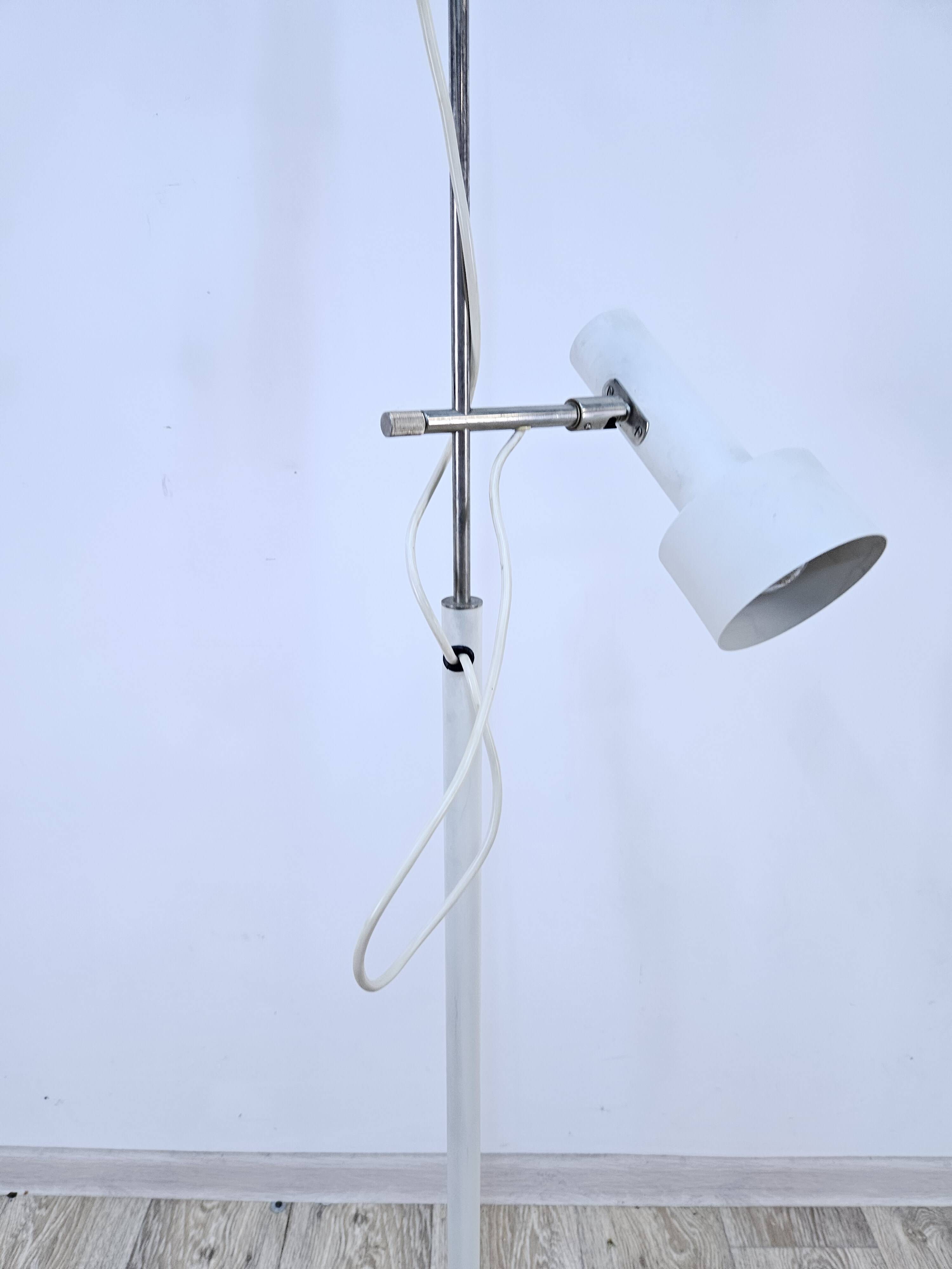 White floor lamp, Germany, 1960s.