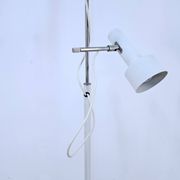 Lampe de sol blanche, Allemagne, années 1960.