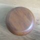 Turned wood bowl