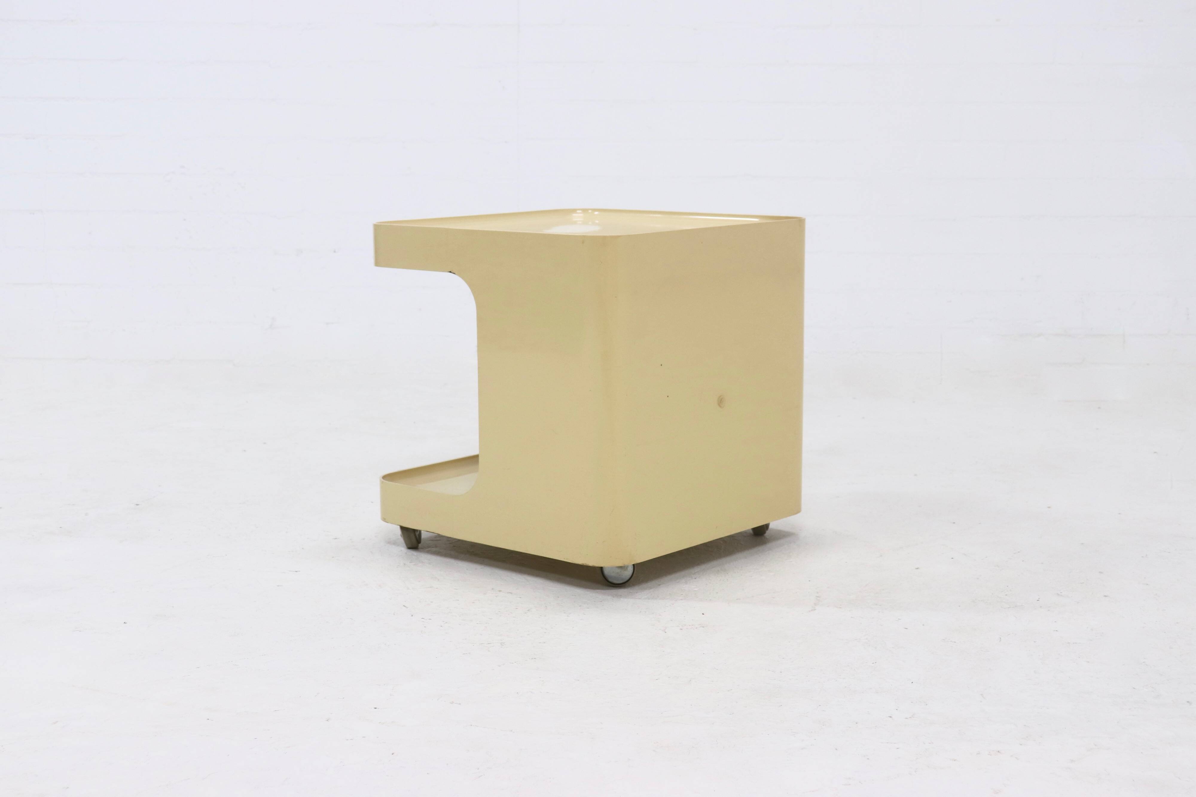 Space Age Game Side Table by Marcello Siard for Longato Italia 1960s