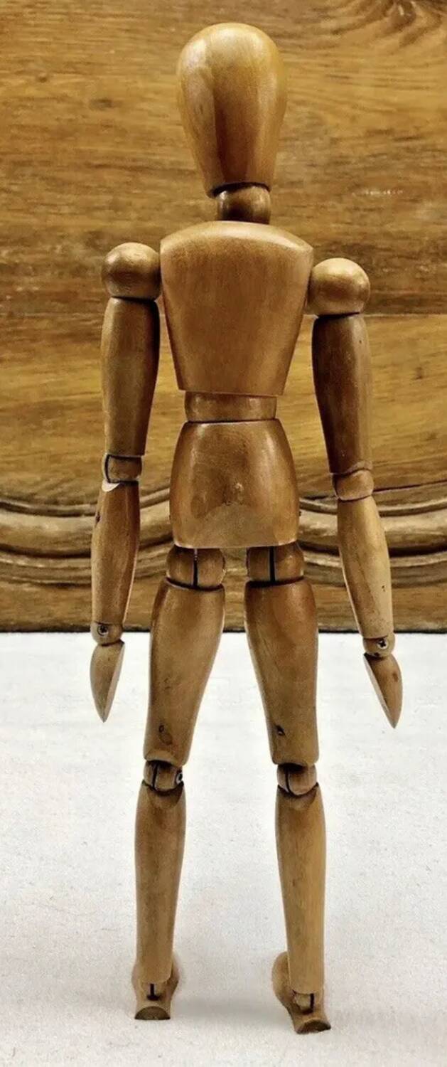 Former artist's studio mannequin