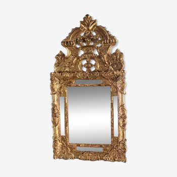 Regency beaded mirror