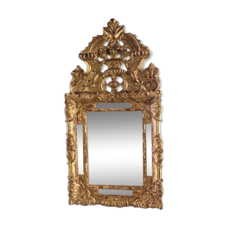 Regency beaded mirror