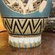 1970s ceramic floor vase, vintage decor, H 56 cm