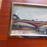Vintage 70'S frame by artist Francois Depresle