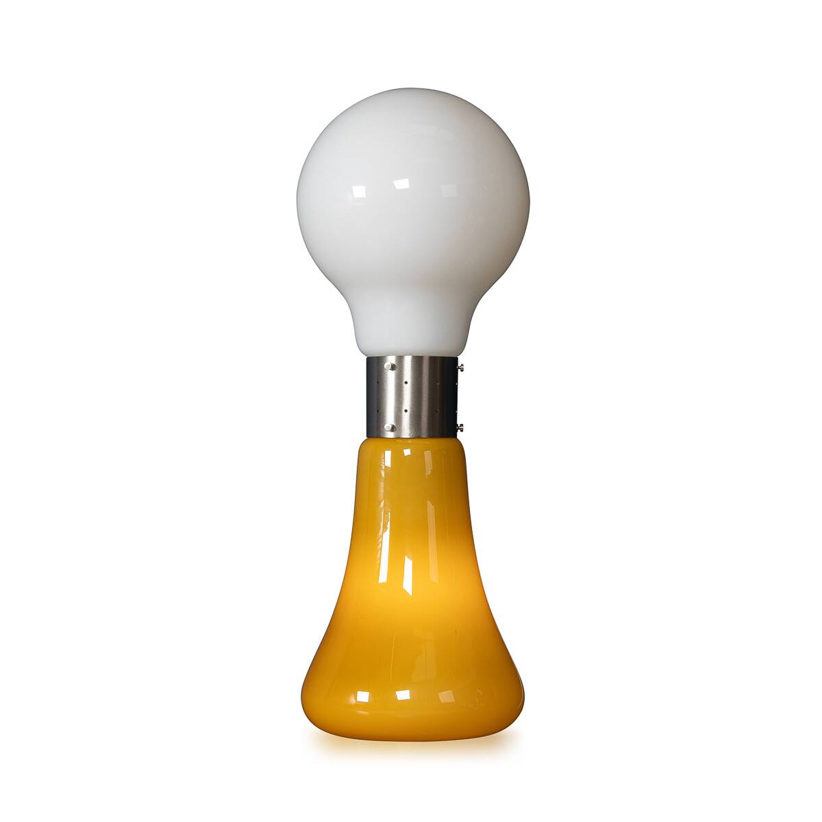 CONTEMPORARY 21stC ITALIAN BIRILLO TABLE / FLOOR LAMP OF RECENT PRODUCTION