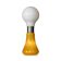CONTEMPORARY 21stC ITALIAN BIRILLO TABLE / FLOOR LAMP OF RECENT PRODUCTION