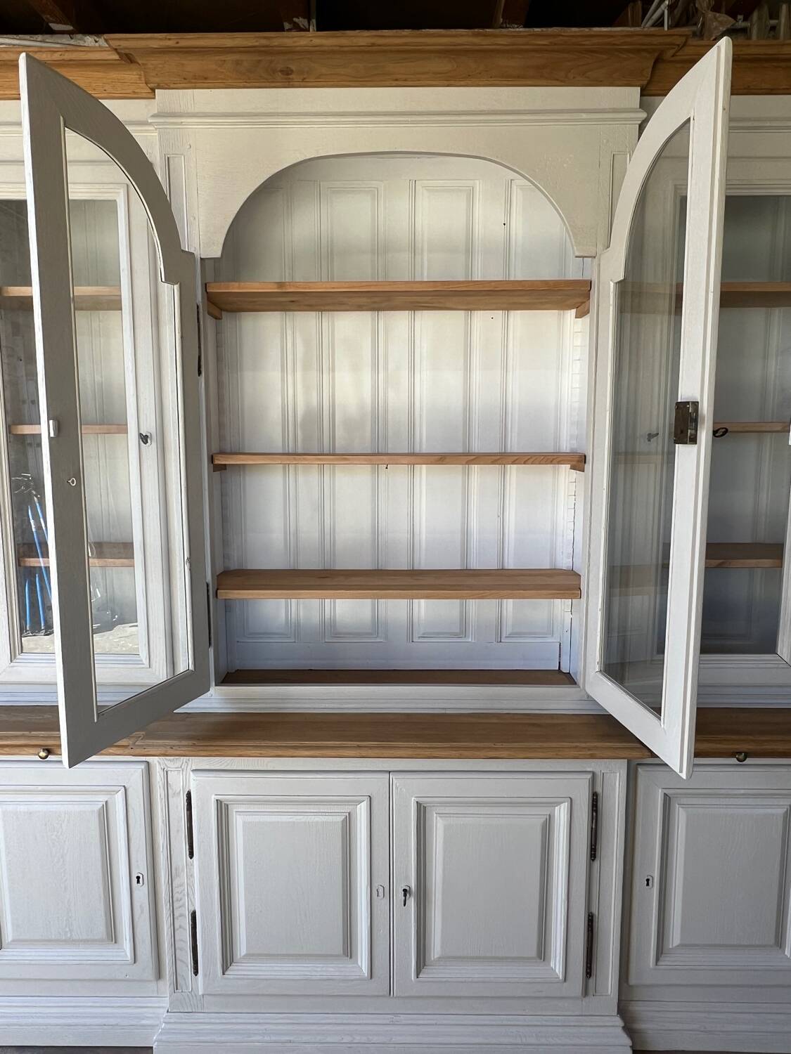 Glass sideboard