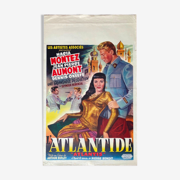 Cinema poster Atlantis 1949